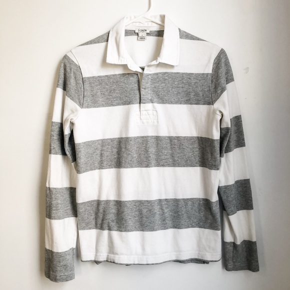 J. Crew Tops - J. CREW Authentic Rugby Women's Polo Shirt